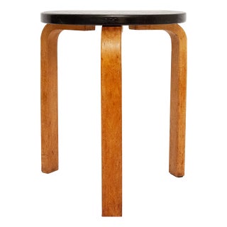 Vintage Swedish Stool by Alvar Aalto for Hedemora, 1940s For Sale