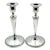 Empire Italian Silver Candlesticks, Milan, 1810s, Set of 2 For Sale - Image 6 of 6