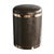 "La Notte" Ottoman & Pouf With Bronze Details For Sale - Image 4 of 5