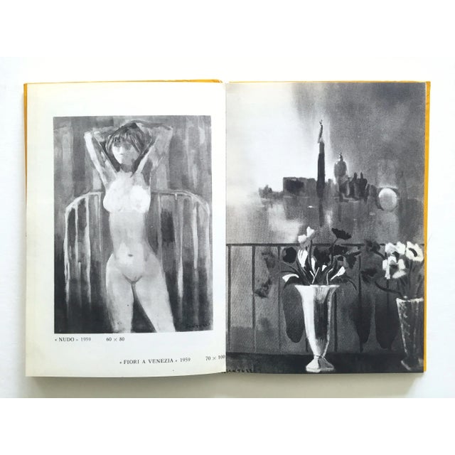 Paper Eliano Fantuzzi Vintage 1961 First Edition Mid Century Modern Italian Exhibition Art Book For Sale - Image 7 of 13