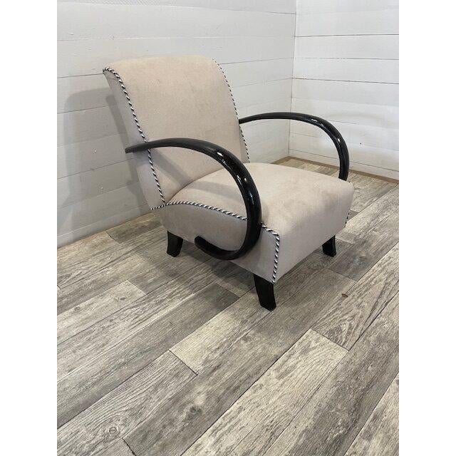 Art Deco Model C Mad-Man Relax Chairs from Jidrich Halabala, 1930s For Sale - Image 3 of 9