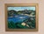 Original Vintage Swedish Oil on Canvas – “Lake” by Kersti Flyckt – Signed – Framed – 79 × 66 cm (31.1" × 26") incl. frame...