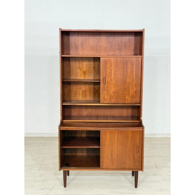 Mid-Century Danish Teak Secretary For Sale - Image 4 of 16