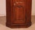 Charming small Louis XV period oak corner cabinet - 18th century A rare, small model consisting of a door with shelves....