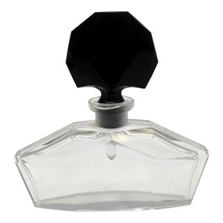 Czechoslovakian Early Art Deco Perfume Bottle For Sale
