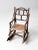 Rustic Antique Folk Art Children's Rocking Chair For Sale - Image 3 of 10