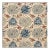 Sample - Schumacher Katsugi Fabric in Indigo & Cinnabar For Sale