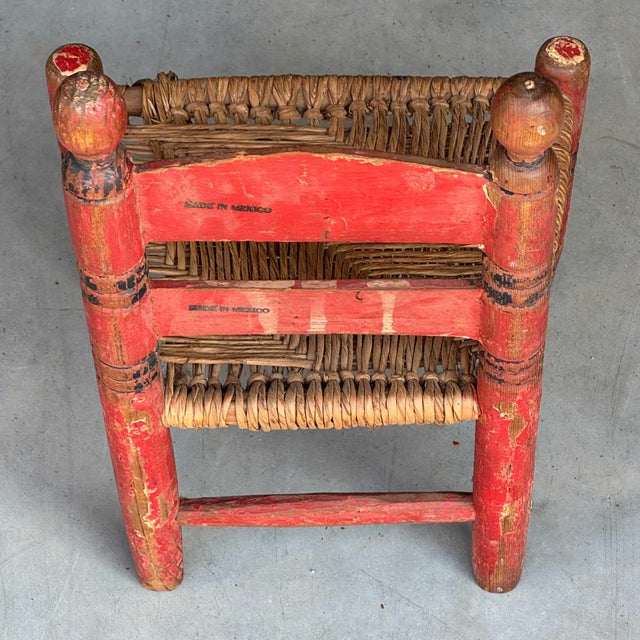 • Style: Traditional Mexican Folk Art / Southwestern / Primitive • Rustic Materials: Hand-painted wood frame, natural...