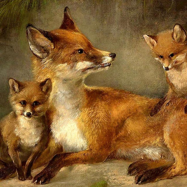 Reproduction print of the original oil painting by German artist Ludwig Sellmayr (1834-1901). Each high-resolution image...