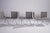 Gray Dania Chairs by Alberto Salvati & Ambrogio Tresoldi for Saporiti, 1980s, Set of 6 For Sale - Image 8 of 8