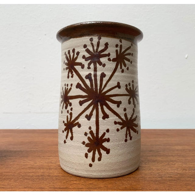 Ceramic Mid-Century Danish Ceramic Bottle and Vase from Ebeltoft Pottery, Denmark, 1960s, Set of 2 For Sale - Image 7 of 16