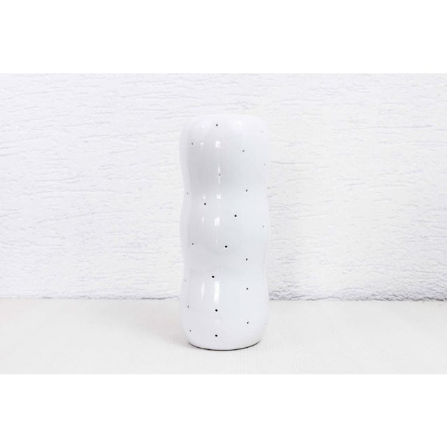 Perforated Ceramic Table Lamp, 1970s For Sale - Image 11 of 11