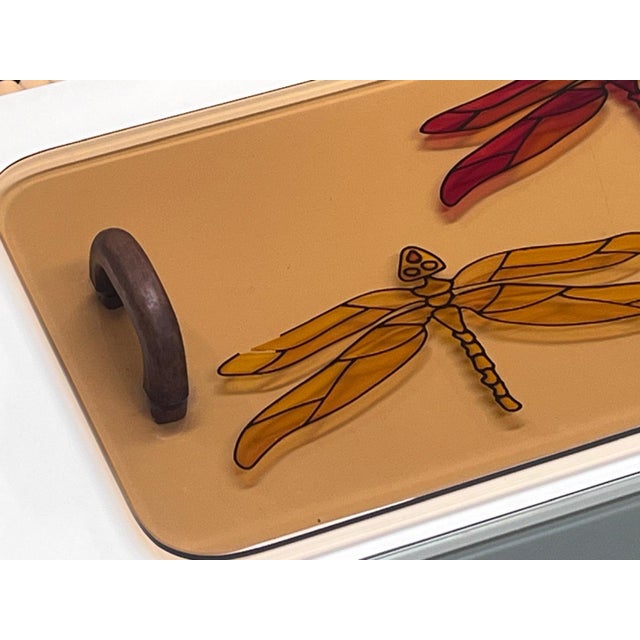 Mid-Century Modern Artistic Serving Trays, Italy, 1980s, Set of 2 For Sale - Image 3 of 12