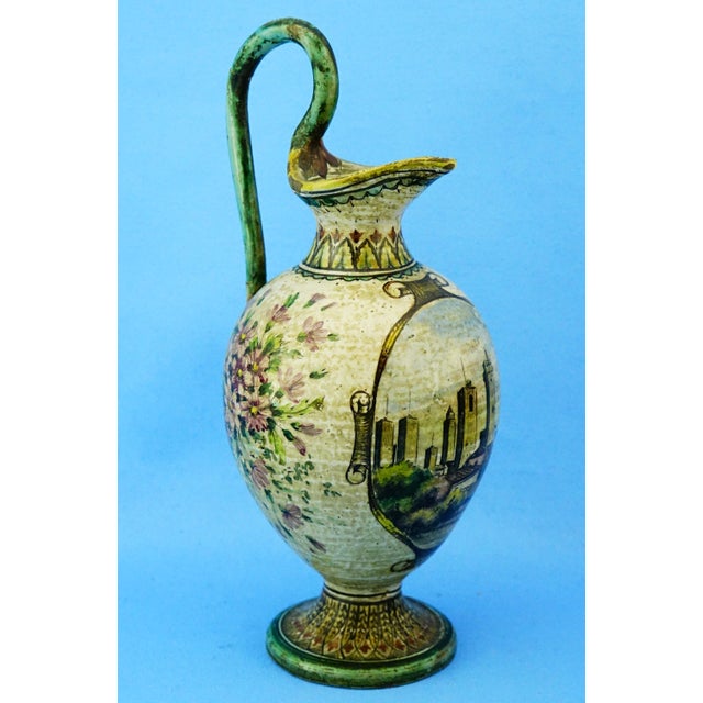 Ceramic Vintage Ceramic Jug by Giotto Giannoni, 1920s For Sale - Image 7 of 18