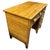 1940s Restored Boutique Rattan & Mahogany Writing Desk W/ Stacked Rattan Sides For Sale - Image 4 of 9