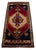 1970 Hand Knotted Small Turkish Rug Entry Decor Kitchen Mat - 1′8″ × 3′4″ For Sale - Image 4 of 12