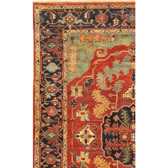 Pasargad Home Serapi collection is a collection of traditional oriental rugs with updated colors and styling. These rugs...
