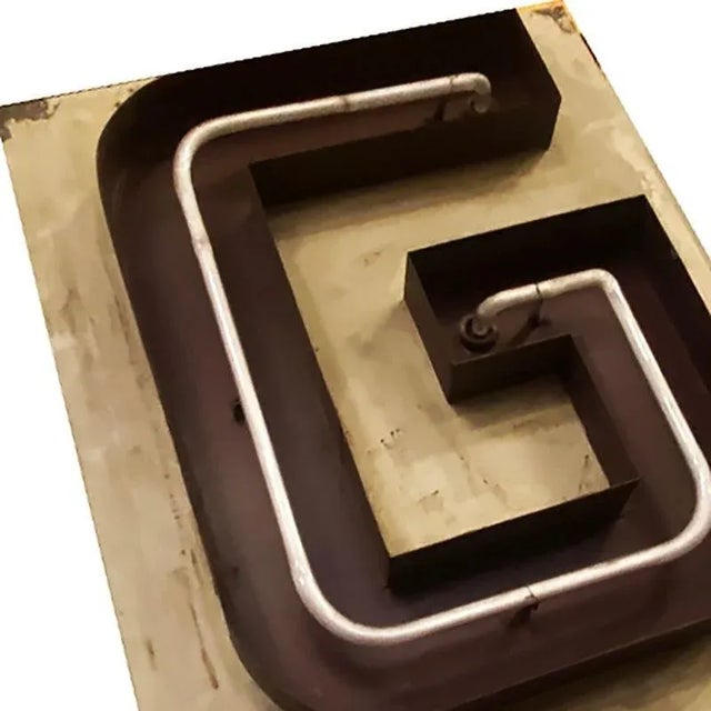 Own a piece of Los Angeles history. This large neon marquee letter "G" comes from the interior of the iconic Pan-Pacific...