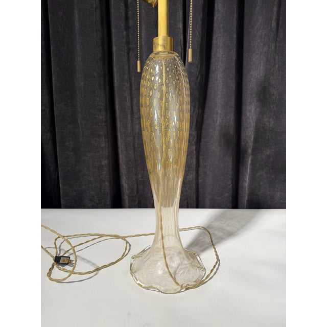 Late 19th Century John Hutton Murano Glass Lamp for Donghia For Sale In Baltimore - Image 6 of 14