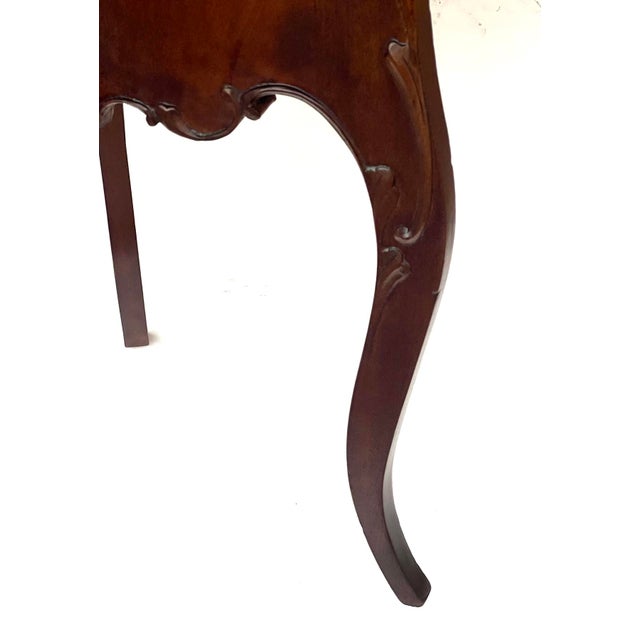 1920s Art Nouveau Style Mahogany Circular Side/Drinks Table For Sale - Image 5 of 8