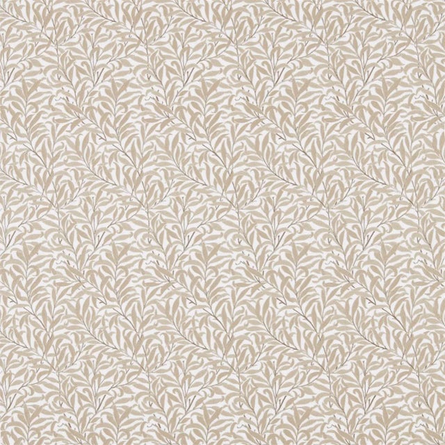 Morris & Co Pure Willow Boughs Embroidery Fabric in Wheat For Sale
