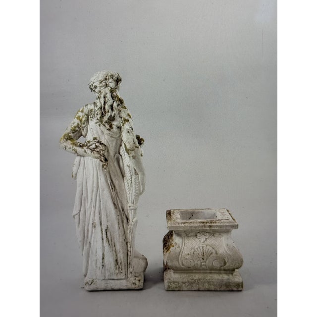 Garden Sculpture in the Form of an Ancient Goddess, 1890s-1910s For Sale - Image 14 of 17