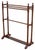 Antique Mahogany Towel Rail Stand, 1900 For Sale - Image 4 of 6
