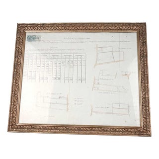 Notarial Prospectus of Municipality of Certosa, 1861 For Sale