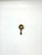 Baker Knob Pull Satin Brass. Ring Shaped Pull. Modern Design.