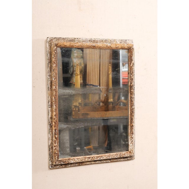 19th Century French 19th Century Mirror with Original Glass & Paint For Sale - Image 5 of 10