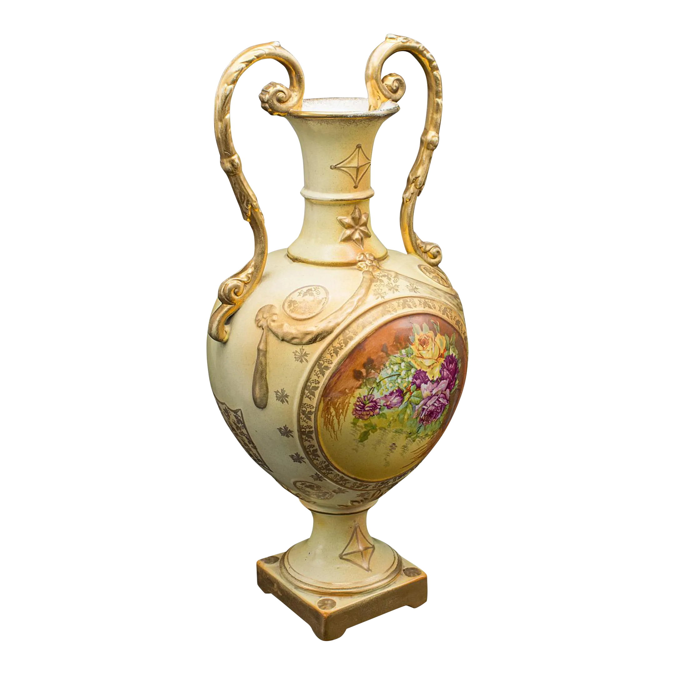 1920s-antique-ceramic-flower-