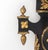 Neoclassical Style Ebonized & Gilt Sconces, Pair For Sale In New York - Image 6 of 11