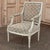 19th Century Louis XVI Painted Salon Armchair ~ Fauteuil For Sale - Image 4 of 17