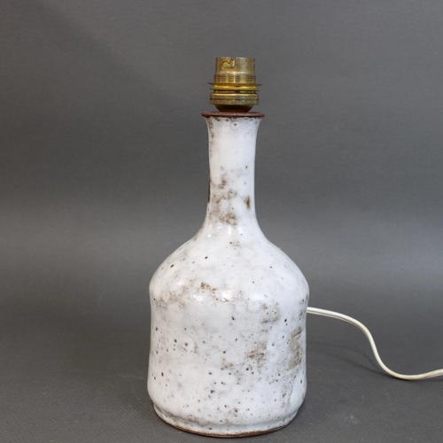 Mid-Century Ceramic Table Lamp by Alexandre Kostanda, Vallauris, France, 1960s For Sale - Image 6 of 11