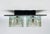 Mid-Century Modern 1960s Flush Mount Chrome & Murano Glass Ceiling Light by Gaetano Sciolari for Lightolier For Sale - Image 3 of 12