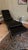 Black ES 106 Soft Pad Chaise Lounge in Black Leather by Charles and Ray Eames for Vitra, 1990s For Sale - Image 8 of 16