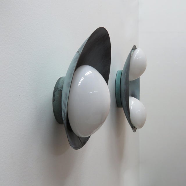 Not Yet Made - Made To Order Outdoor Concha™ Wall Lights For Sale - Image 5 of 11