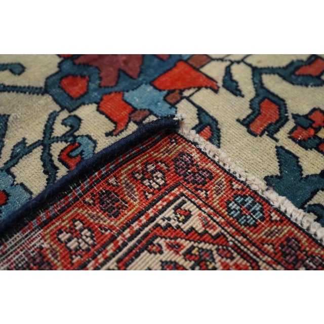 Traditional Antique Farahan Sarouk Rug 3'2'' x 4'8'' For Sale - Image 3 of 11
