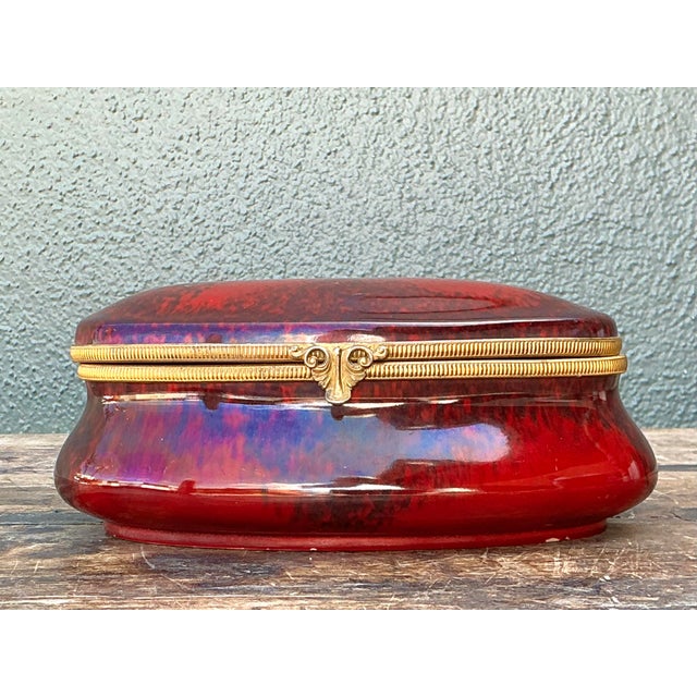 Vintage Paul Milet for Sevres Porcelain Box For Sale In West Palm - Image 6 of 12