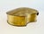 1960s Vintage Mid Century Brass Scallop Shell Hinged Decorative Box For Sale - Image 5 of 10