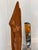 Large Mid-Century Hand-Carved Sculpture of a Woman with Boat and Paddle, 1960s, Teak For Sale - Image 16 of 18