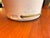 Vintage 1995 Signed Elite Postmodern Pastel Draped Table Lamp With Original Shade & Leviton Socket - 29" For Sale - Image 11 of 12