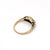 Vintage Old Mine Cut Diamond & 18k Yellow Gold Three-Stone Ring - Size 7.25 For Sale In Phoenix - Image 6 of 9