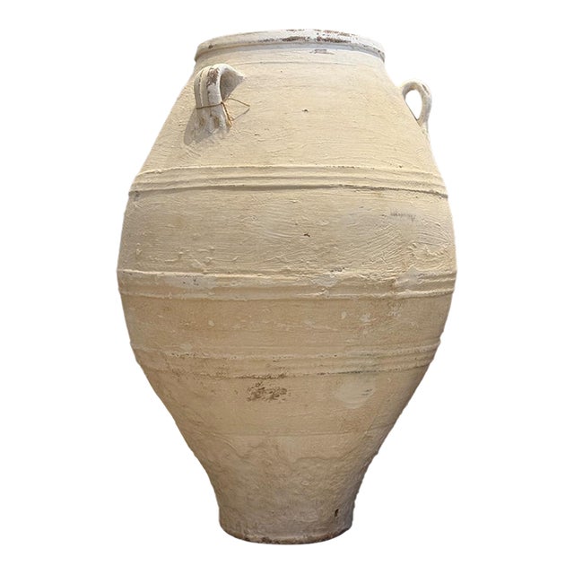 Grand Estate Antique Greek Pithari Jar – 19th Century For Sale