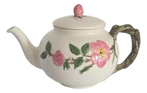 Mid 20th Century Franciscan Desert Rose Teapot