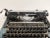Blue Mid-Century Sherwood Typewriter For Sale - Image 8 of 12