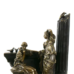Roman Neoclassical Figurative Bronze Sculpture by Miguel Fernando Lopez Aka Milo