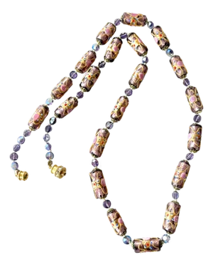 Handmade Vintage Venetian Glass Beaded Necklace