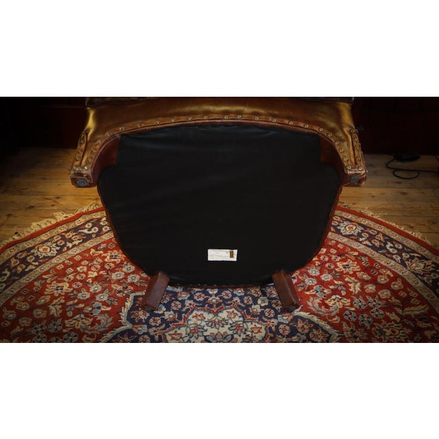 Branco Library Armchair in Tan Leather from Timothy Oulton, 2010s For Sale - Image 14 of 18