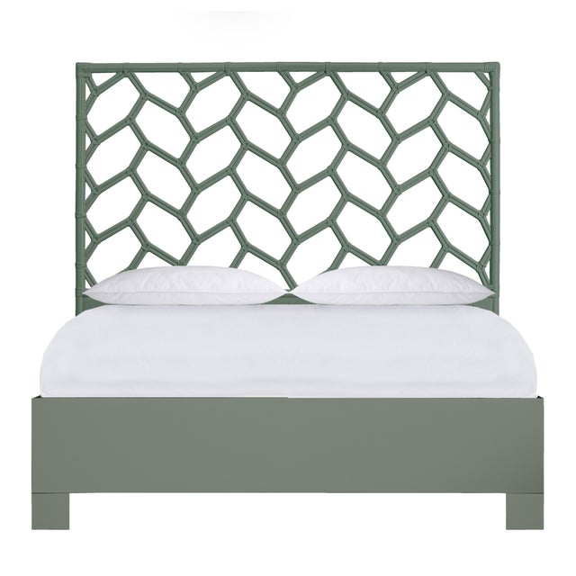 Silas Standard Bed Queen - Evergreen For Sale - Image 12 of 12